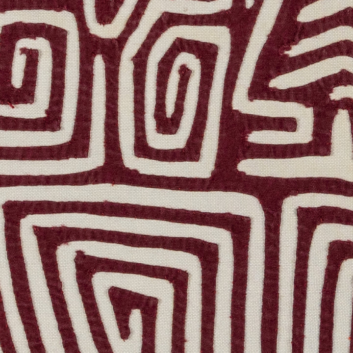 Burgundy And White Ship Ahoy Mola