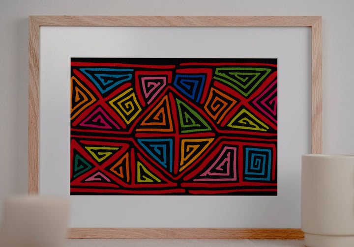 Black And Red Classic Design Mola