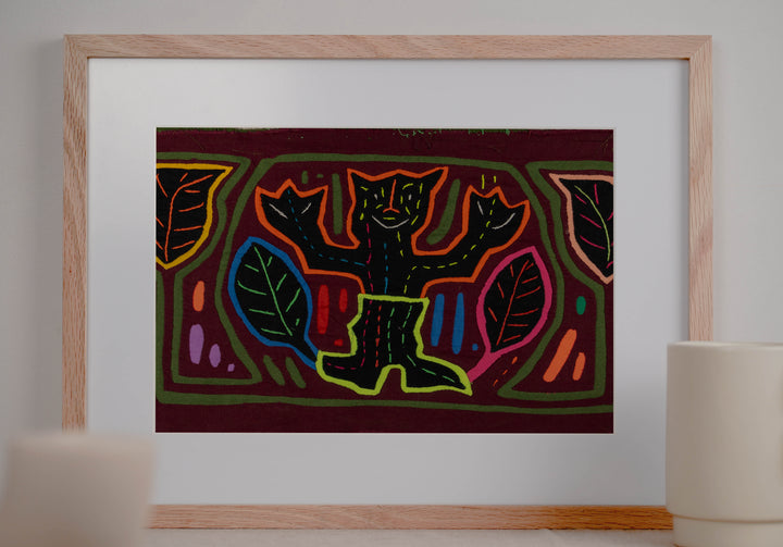 Burgundy And Green Top Cat Mola