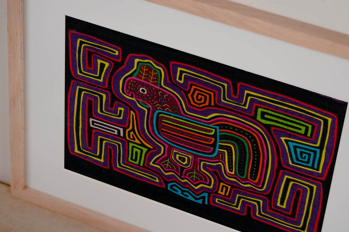 Vintage Machine-Stitched Classic Design Mola