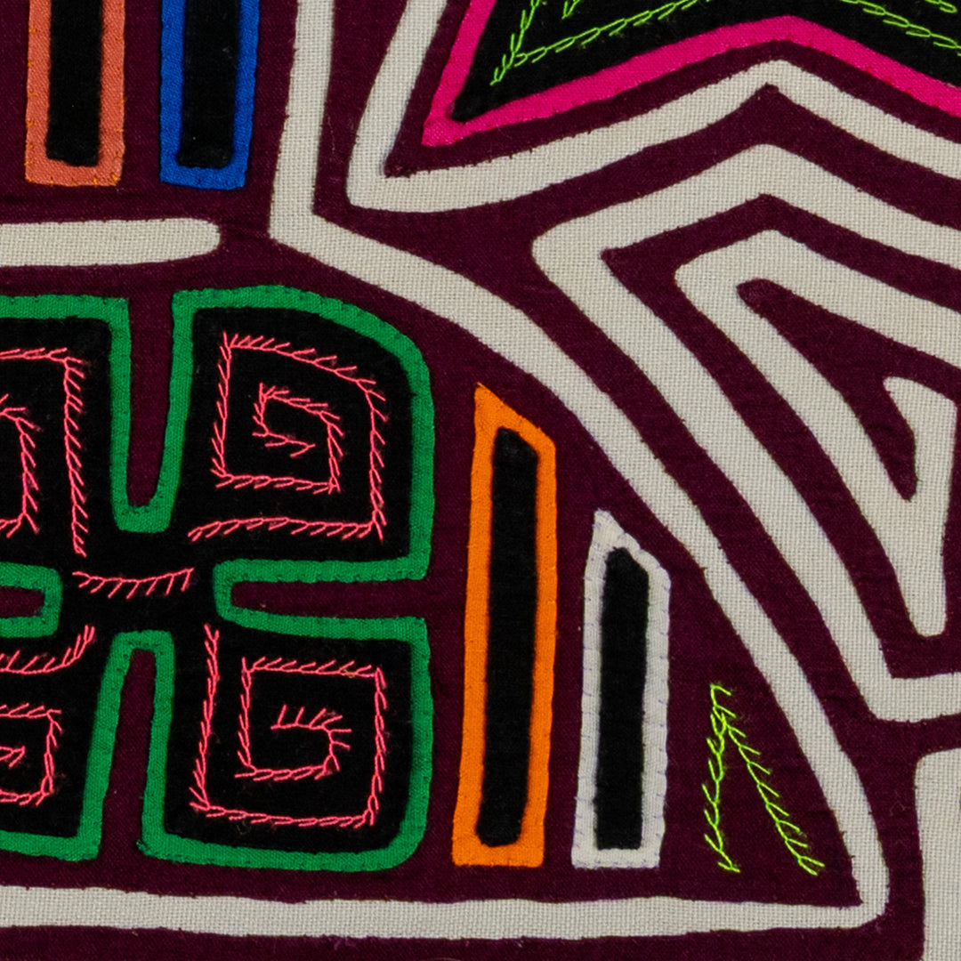 Burgundy And White Liberty Bell Mola