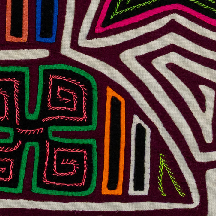 Burgundy And White Liberty Bell Mola