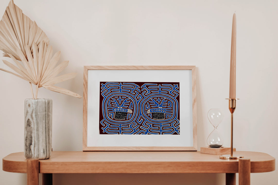 Burgundy And Blue Good News Christian Dove Mola
