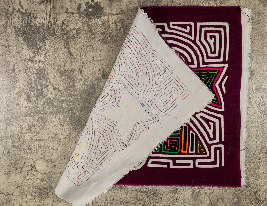 Burgundy And White Liberty Bell Mola