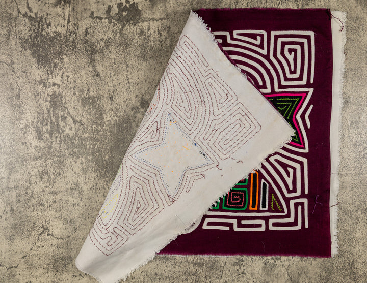Burgundy And White Liberty Bell Mola