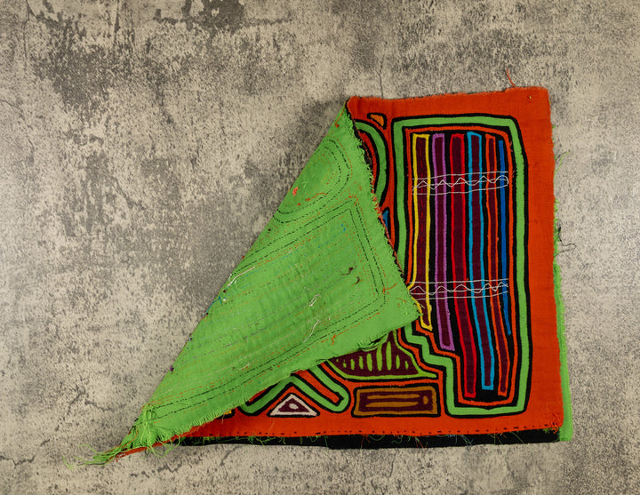 Orange And Green Macaras And Flute Mola