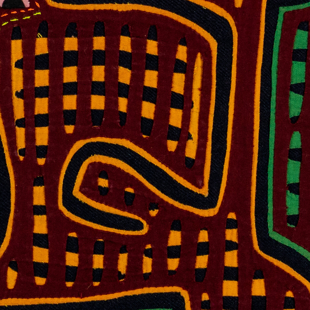 Brown Gold And Green Castle Raven Bird Mola