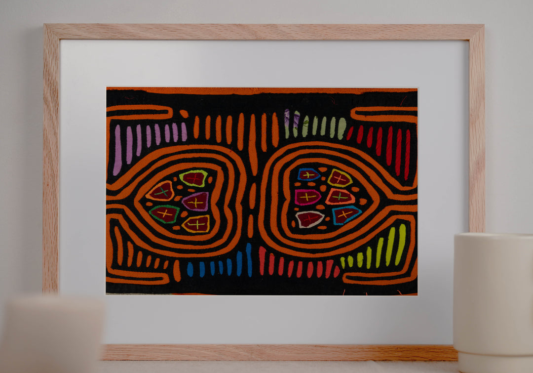 Black And Orange Classic Design Mola