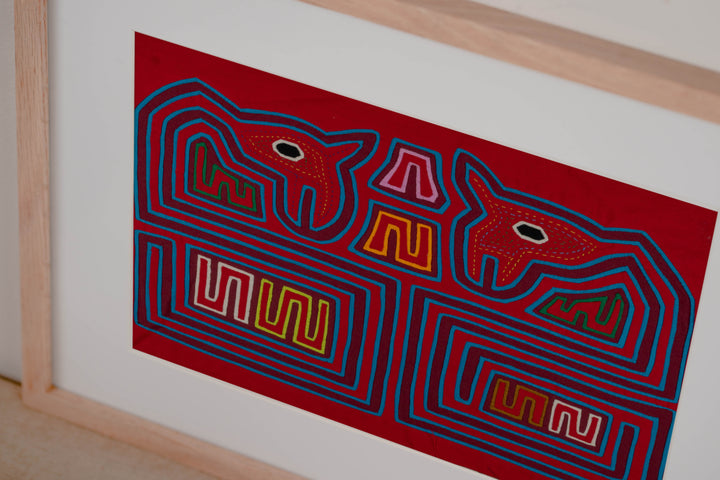 Red And Blue Loch Ness Monster Mola