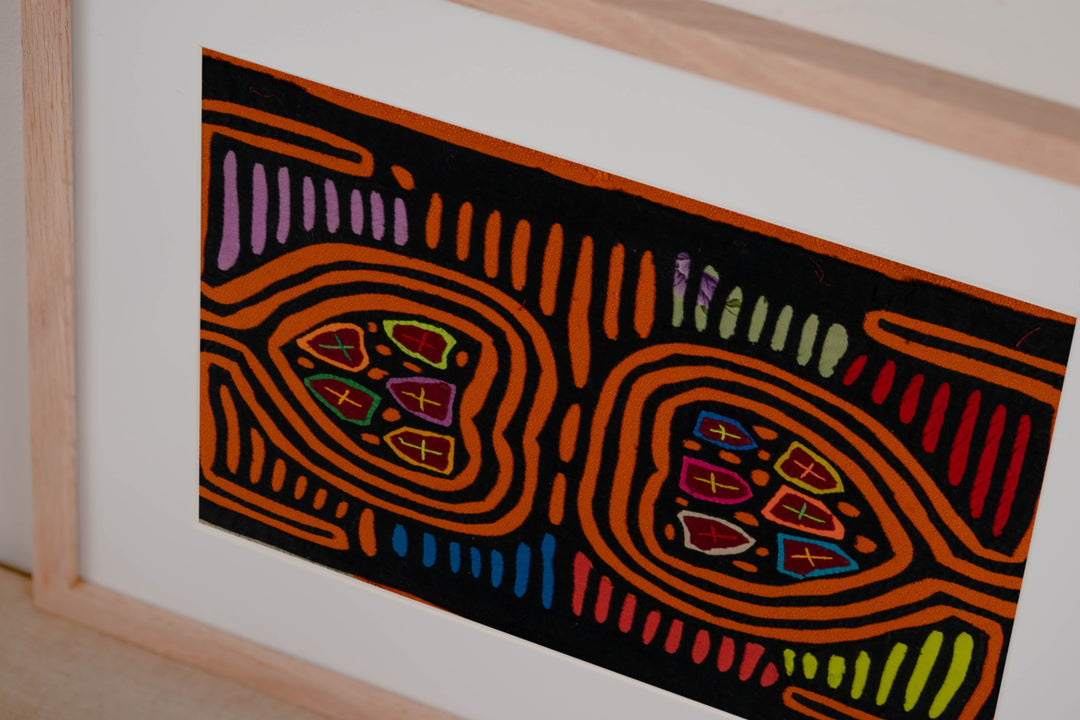 Black And Orange Classic Design Mola