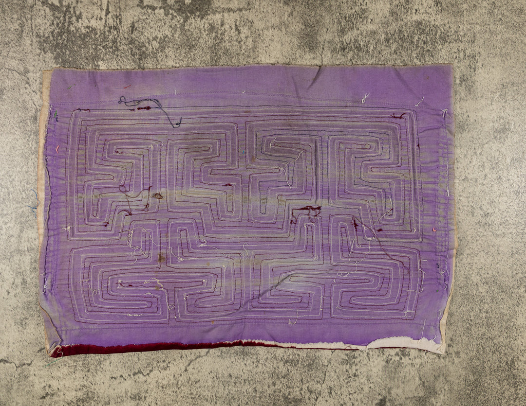 Machine-Stitched Classic Design Mola