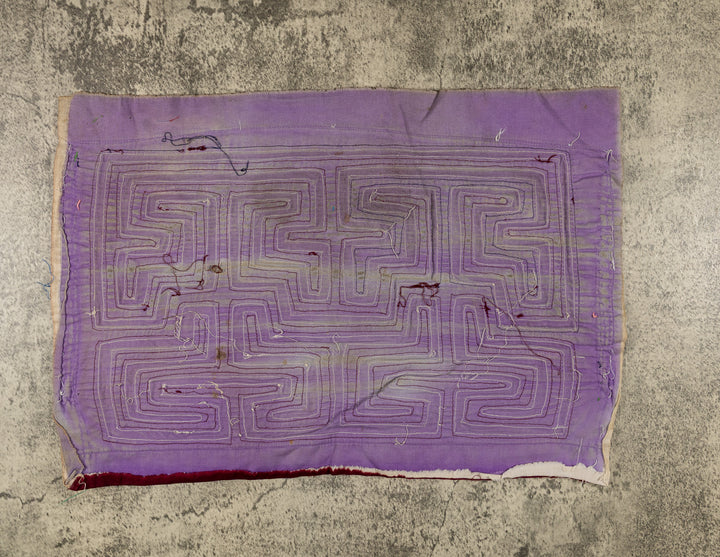 Machine-Stitched Classic Design Mola