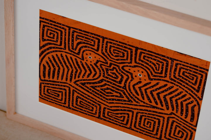 Orange And Black Pok-a-dot Quail Bird Mola