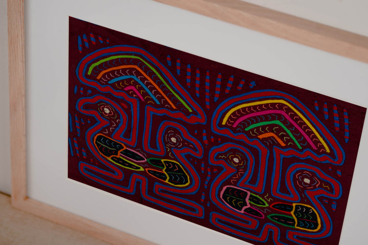 Maroon Water Off A Duck Back Mola