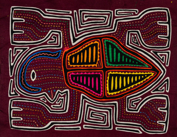 PreColombian Weirdo Design Mola