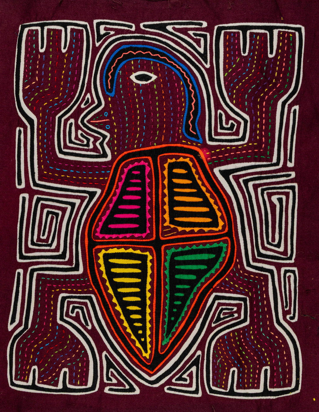 PreColombian Weirdo Design Mola