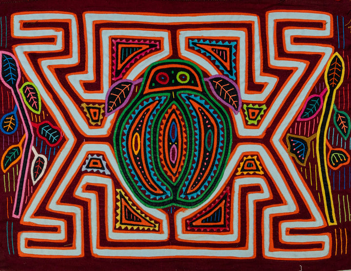 Machine-Stitched Classic Design Mola