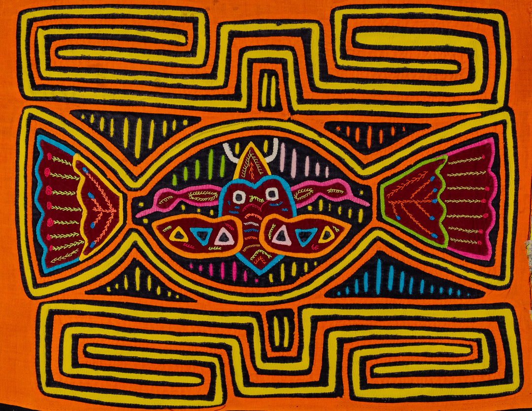 Orange And Yellow Birdcage Mola