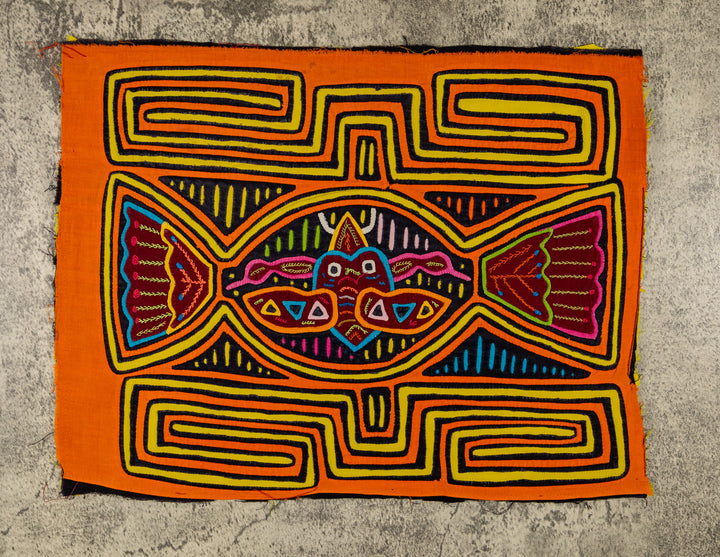 Orange And Yellow Birdcage Mola