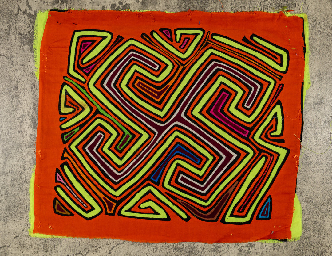 Orange And Charteruse Classic Design Mola