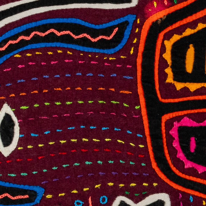 PreColombian Weirdo Design Mola