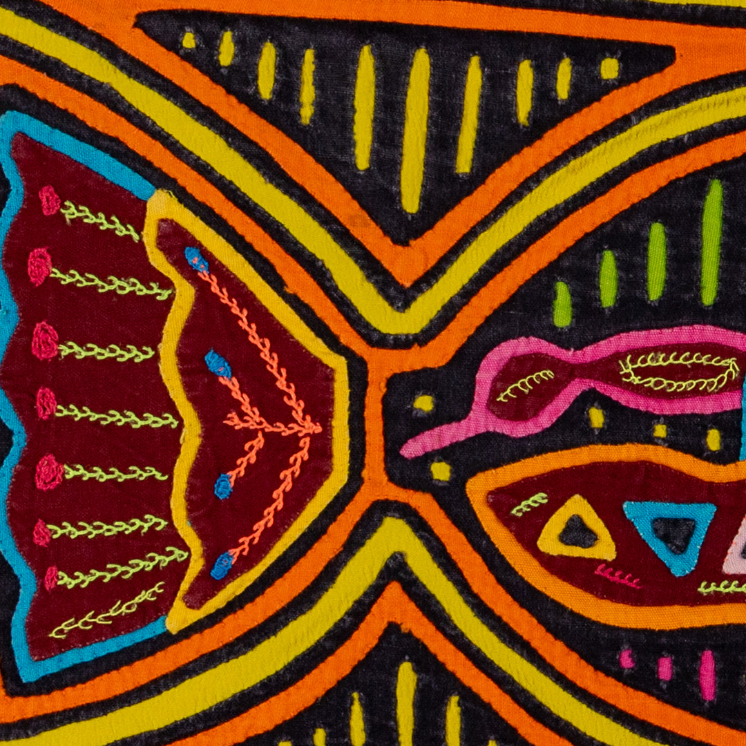 Orange And Yellow Birdcage Mola