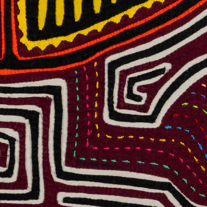 PreColombian Weirdo Design Mola