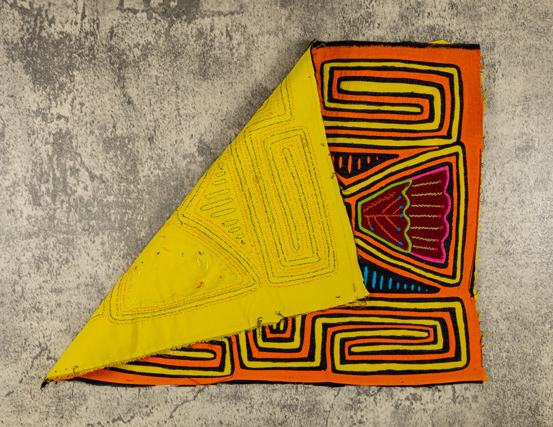 Orange And Yellow Birdcage Mola