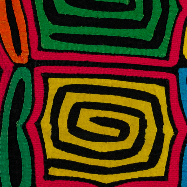 Multicolor Classic Design Mola