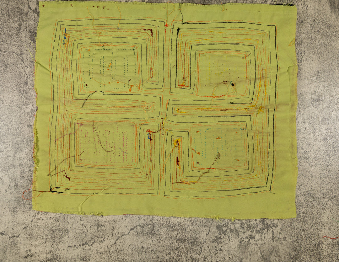 Machine-Stitched Classic Design Mola