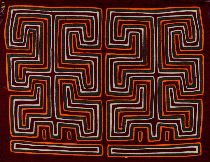 Machine-Stitched Classic Design Mola