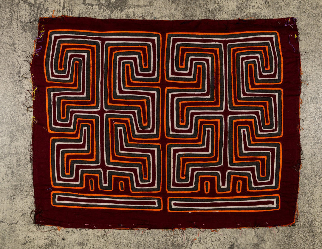 Machine-Stitched Classic Design Mola