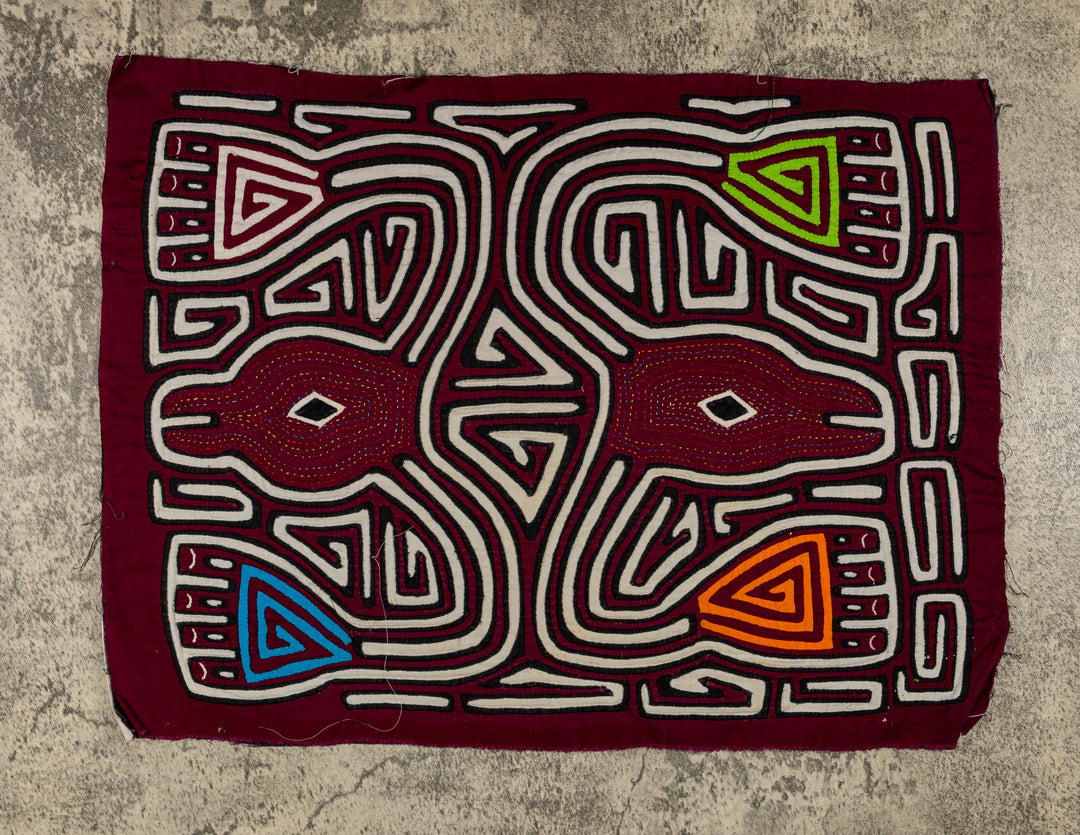 Maroon And White Creepy Crawly Things Mola