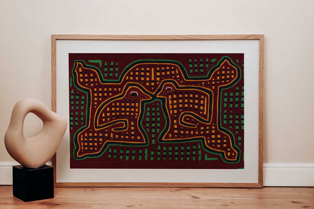 Brown Gold And Green Castle Raven Bird Mola
