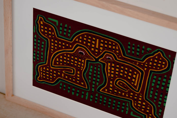 Brown Gold And Green Castle Raven Bird Mola