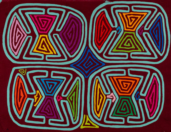 Rainbow Colors Classic Design Mola
