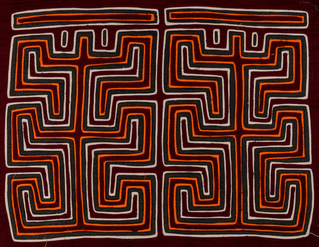 Machine-Stitched Classic Design Mola
