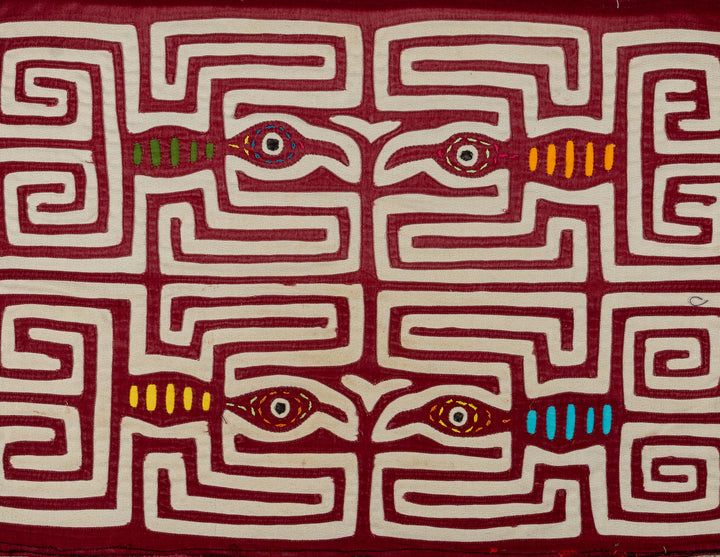 Machine-Stitched Classic Design Mola