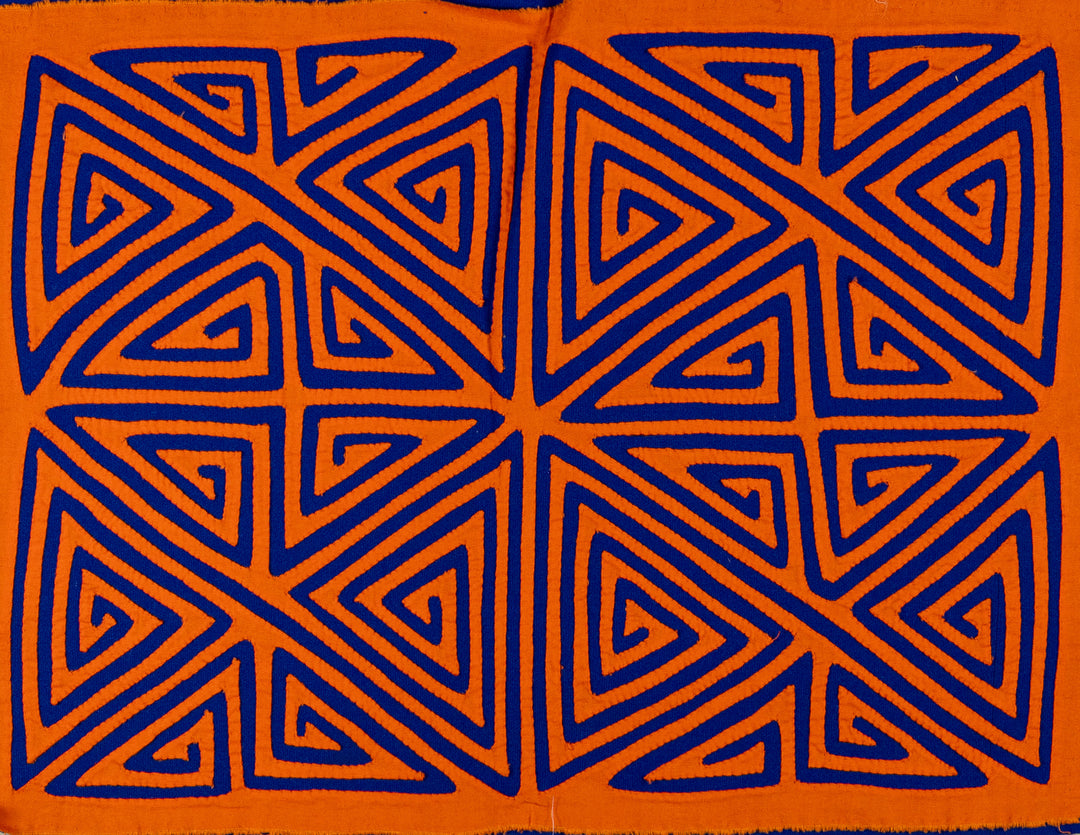 Orange And Blue Classic Design Mola