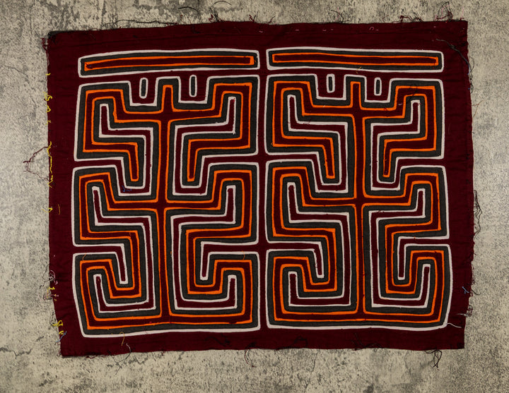 Machine-Stitched Classic Design Mola