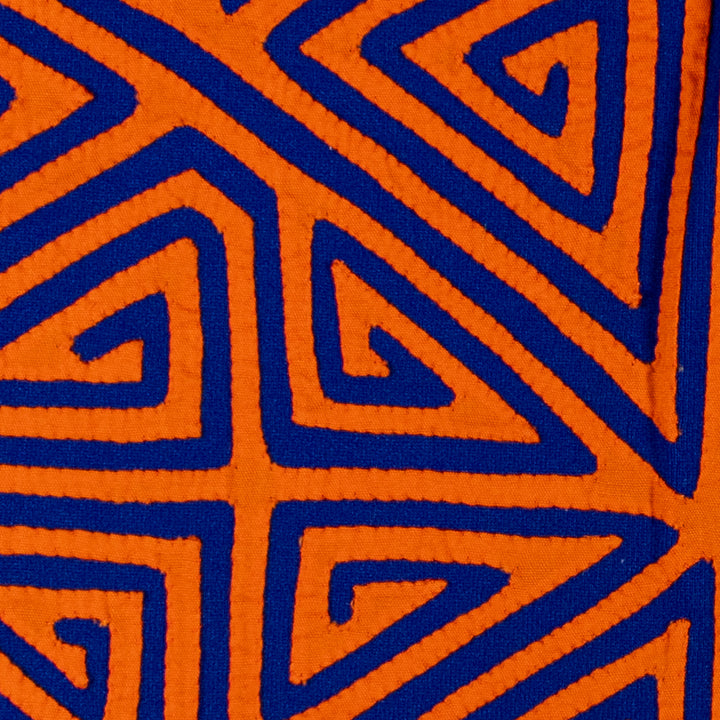 Orange And Blue Classic Design Mola