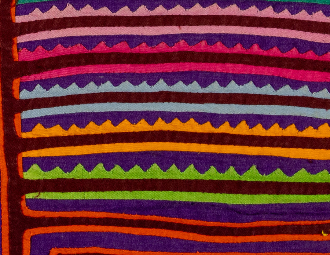 Rainbow Of Color Washboard Mola