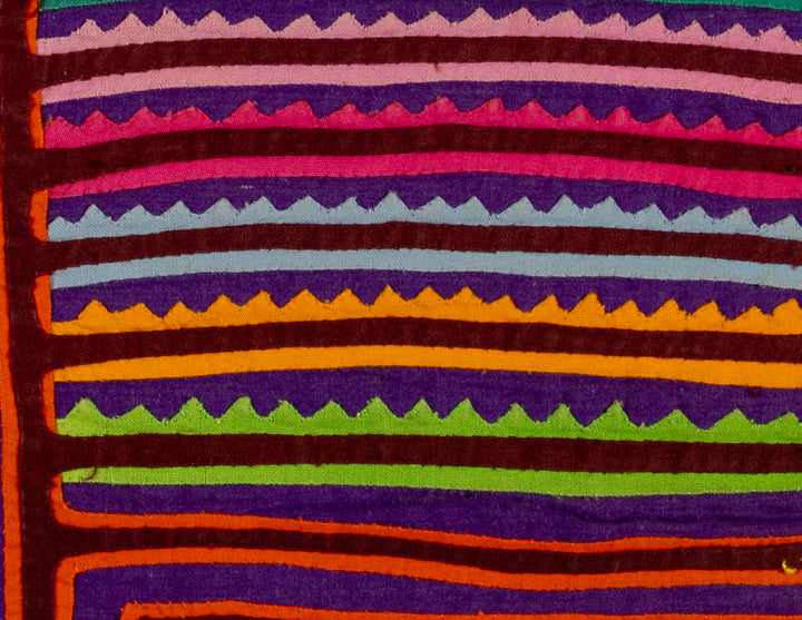 Rainbow Of Color Washboard Mola