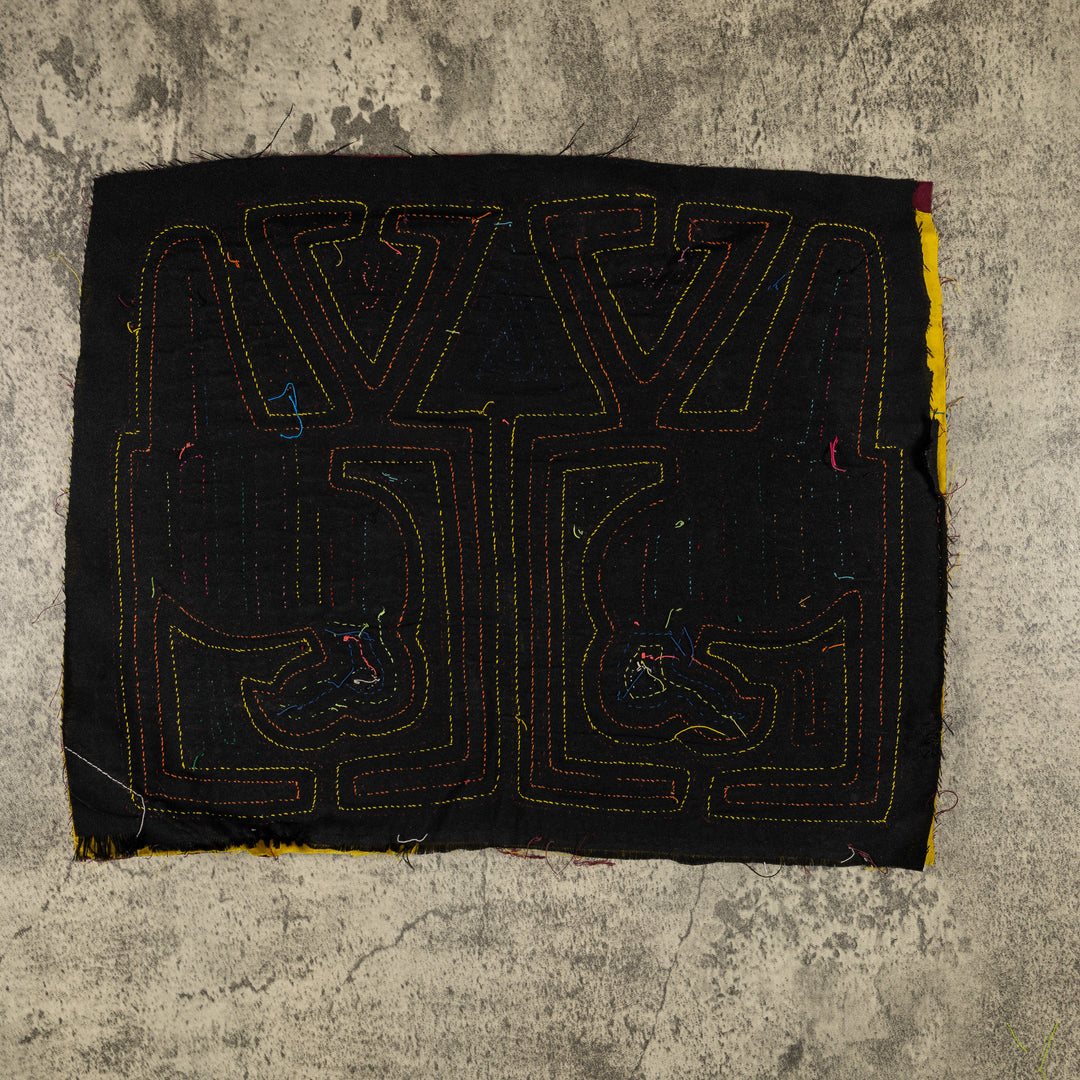 Black Yellow And Maroon Estranged Couple Mola