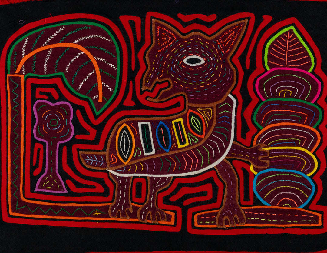 Red And Black Foxy Fox Of The Jungle Mola