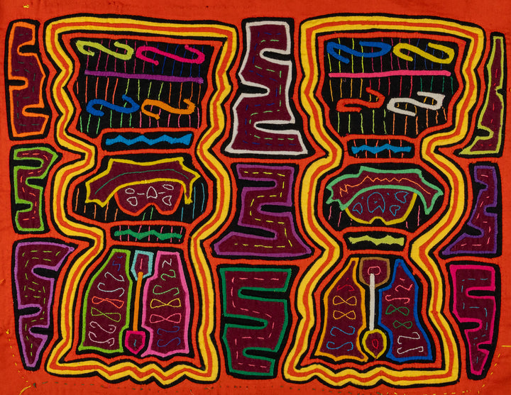 Orange And Yellow Classic Design Mola