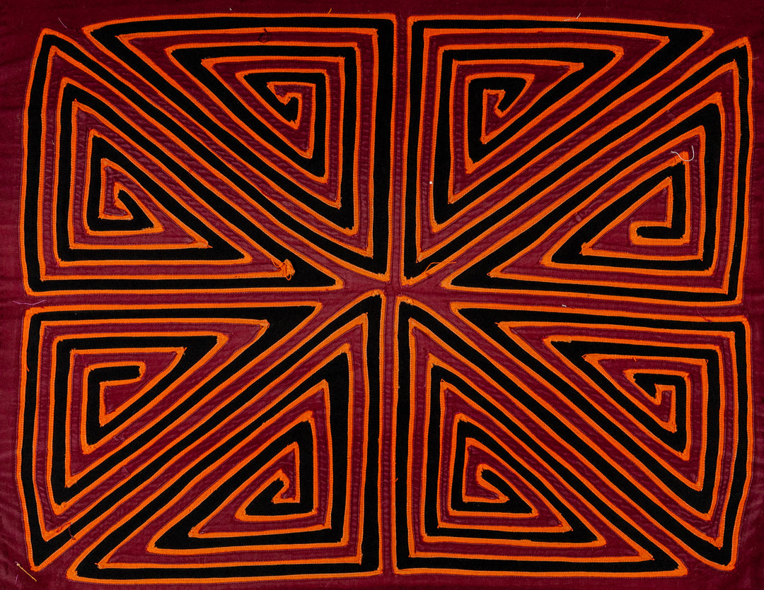 Machine-Stitched Classic Design Mola