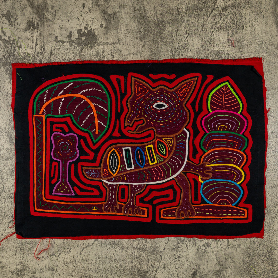 Red And Black Foxy Fox Of The Jungle Mola