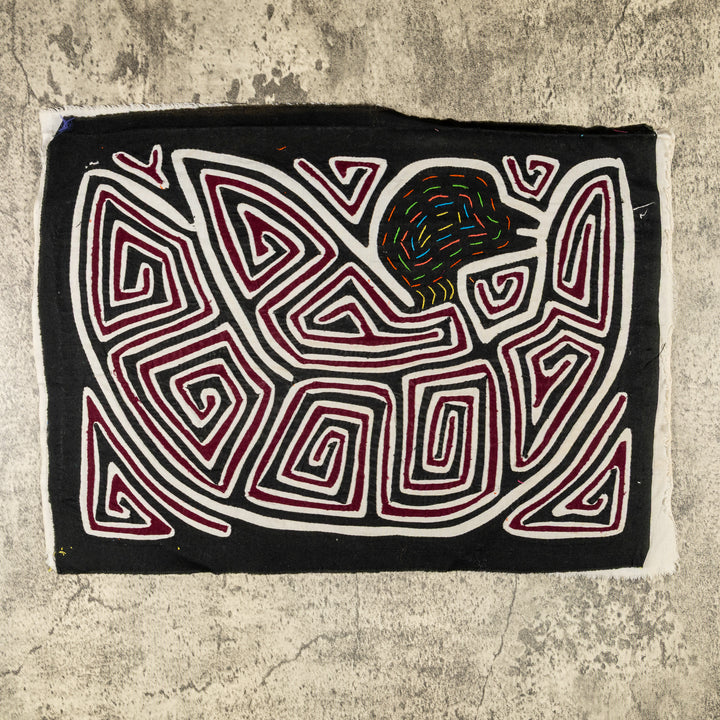 Black White And Maroon Duck Mola