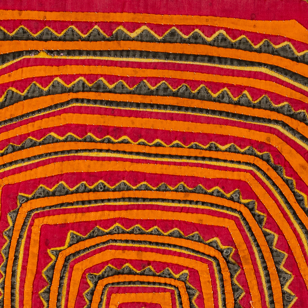 Classic Design Orange Museum Quality Mola